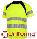 [TC2941] Camiseta Reflectante Alta Visibilidad Bicolor Clase 2 - TC2941 (Amarillo Fluor)